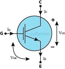 Circuit diagram symbol of the 2SH31 transistor