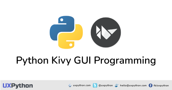 Python Kivy GUI Programming